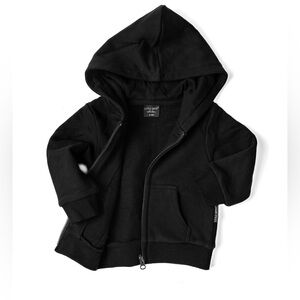 Little Bipsy Classic Black Hoodie in 2-3 Y